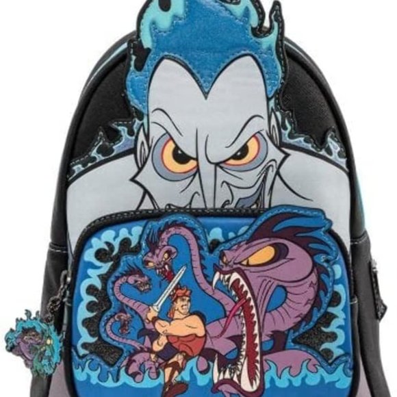 Loungefly Handbags - Loungefly Disney Villains Scene Hades Panic Pain New W Tags Mini Backpack